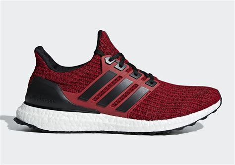 adidas ultra boost herren schuhe farbe black-black-red|Adidas ultra boost shoes.